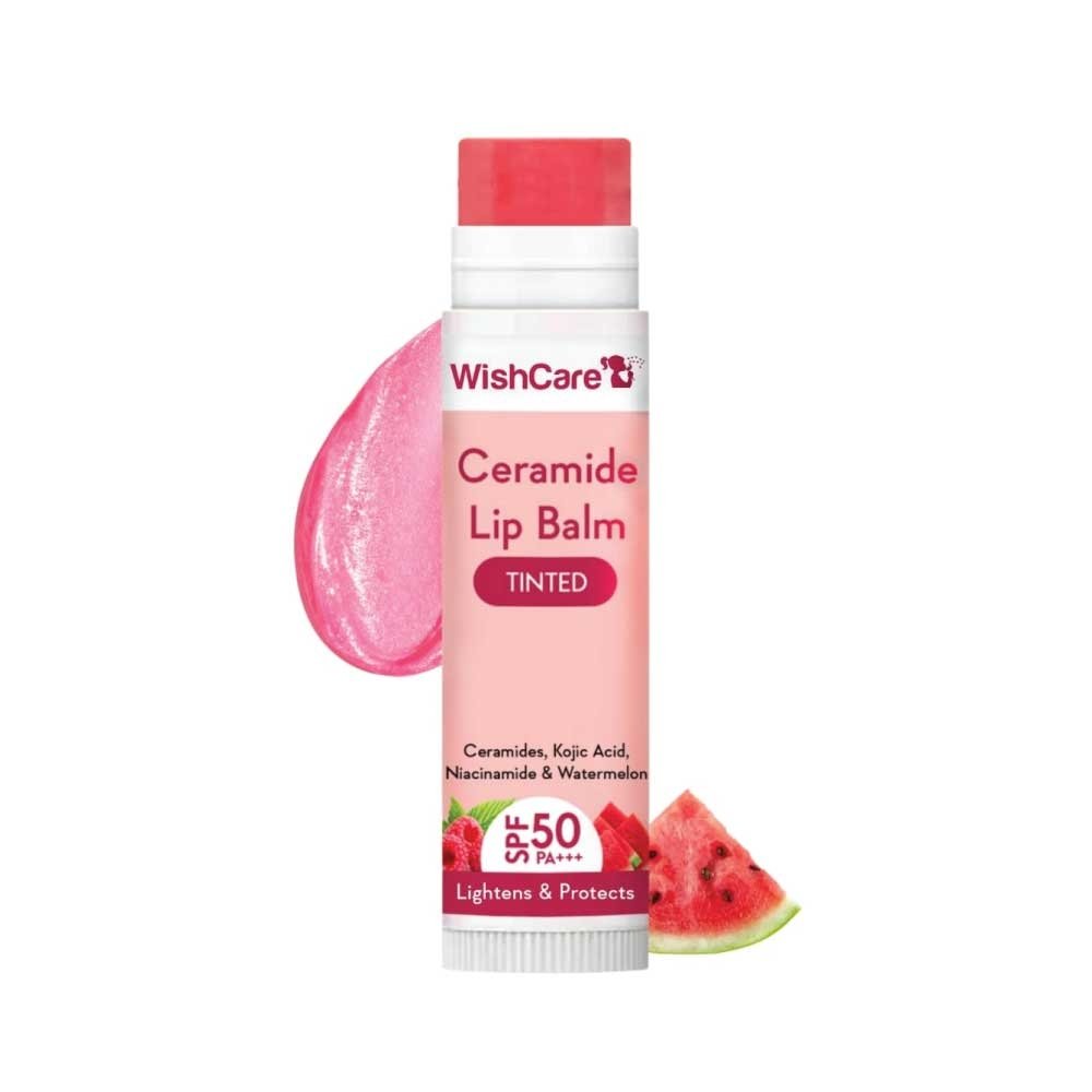 WishCare Ceramide Lip Balm with SPF 50 PA+++ (Tinted)